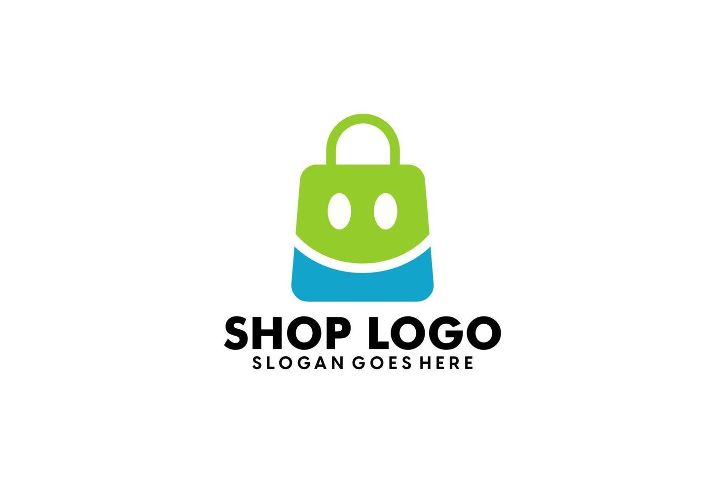 Supermarket logo template concept vector