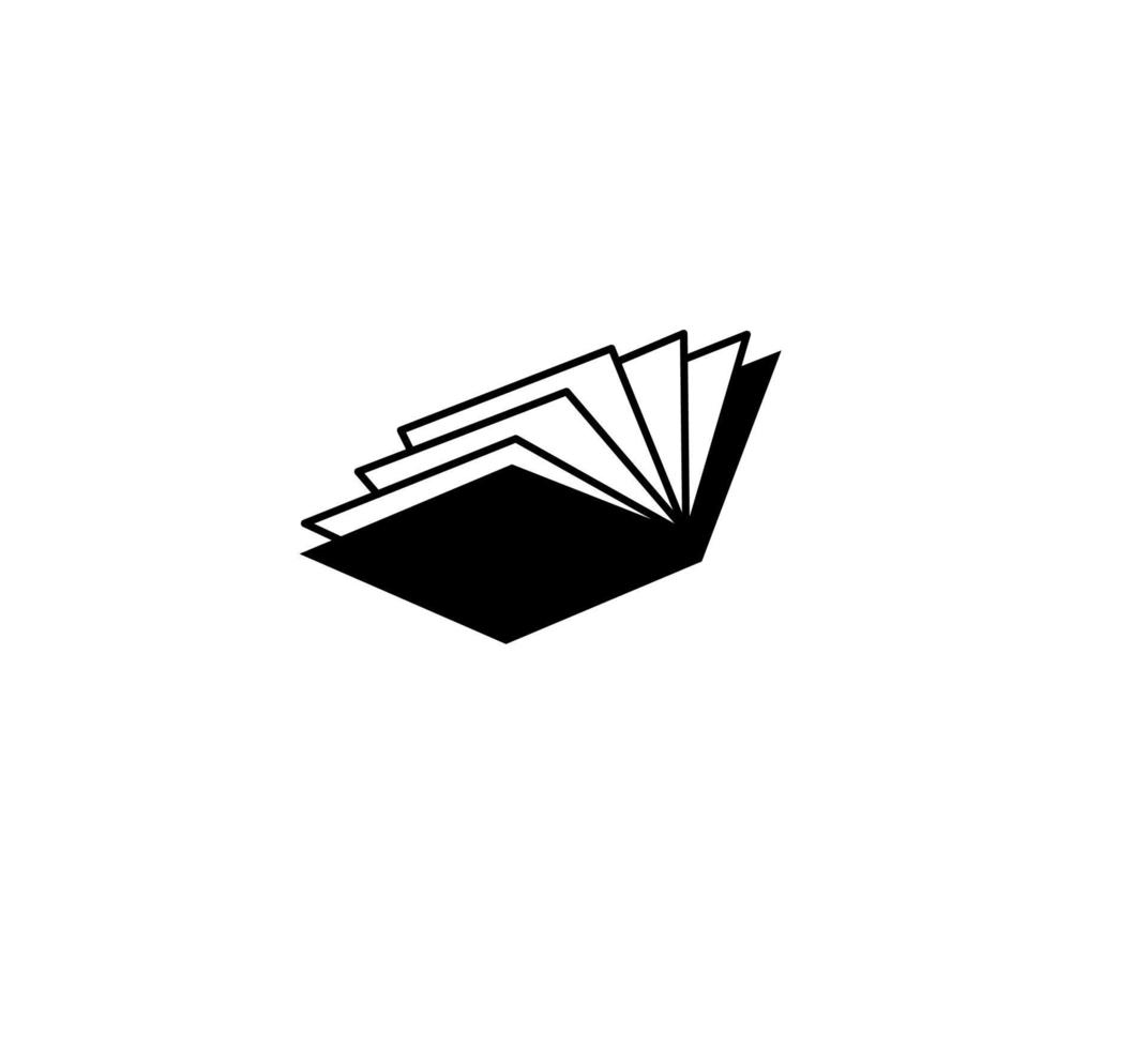 book illustration, book icon with an elegant concept, suitable for simple designs vector