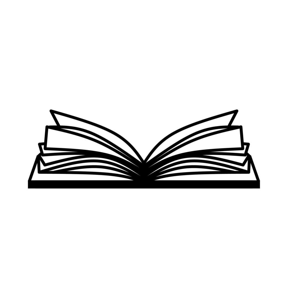book illustration, book icon with an elegant concept, suitable for simple designs vector