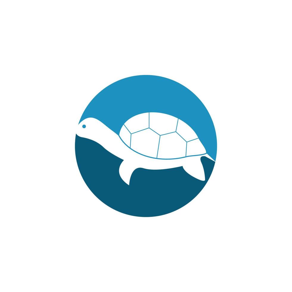 Turtle Logo Image Vector Illustration