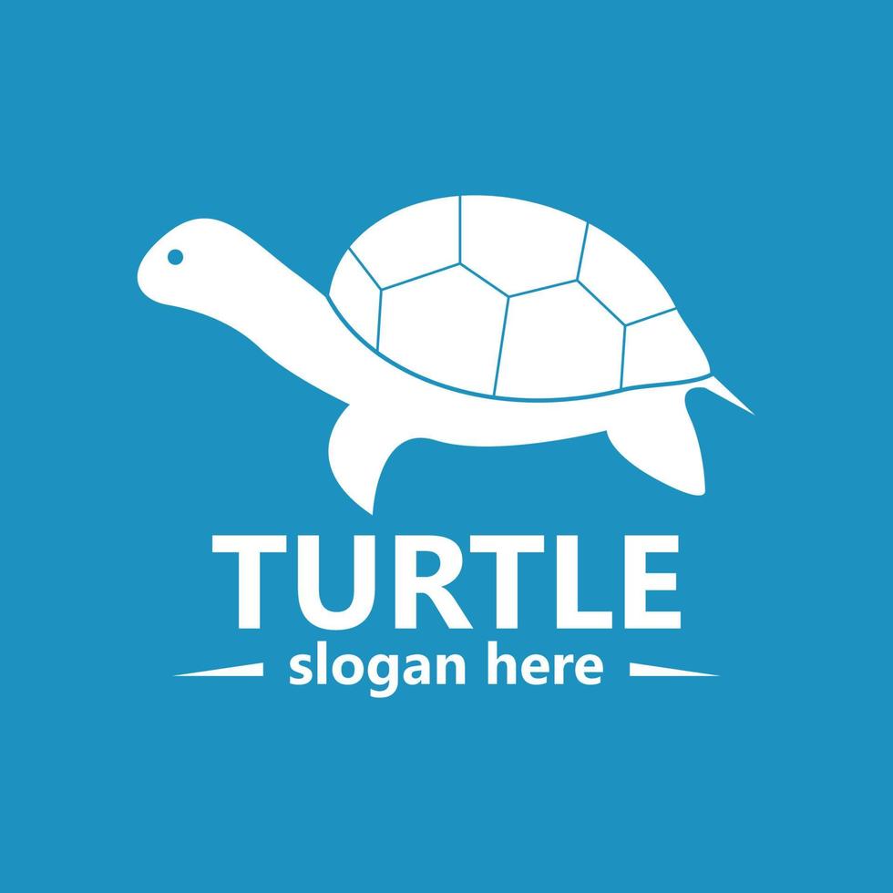 Turtle Logo Image Vector Illustration