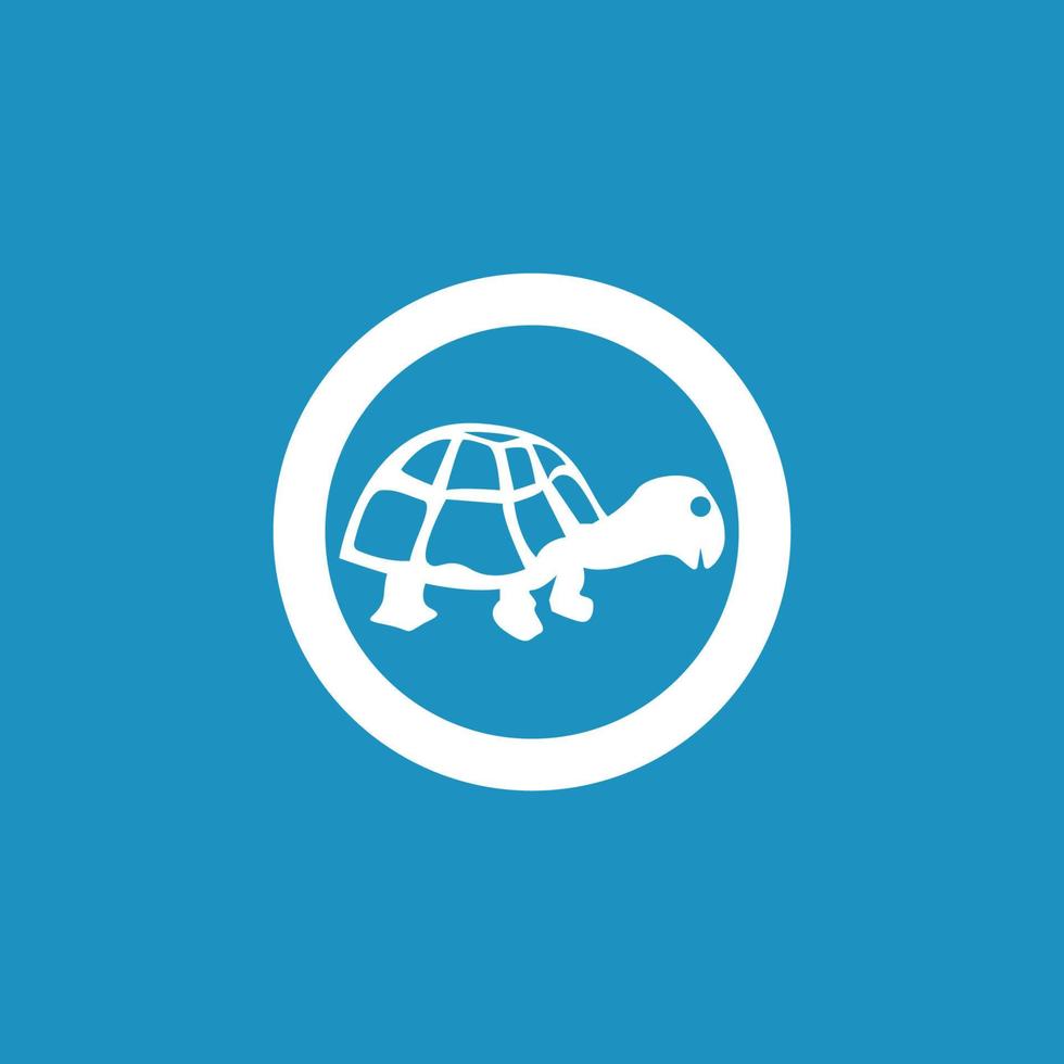 Turtle Logo Image Vector Illustration