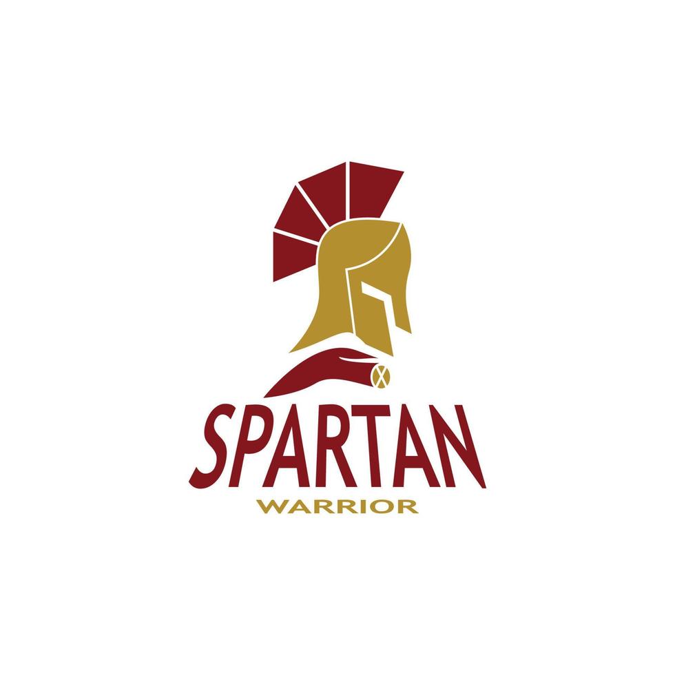 espartano logo vector Esparta logo vector espartano casco logo modelo icono símbolo