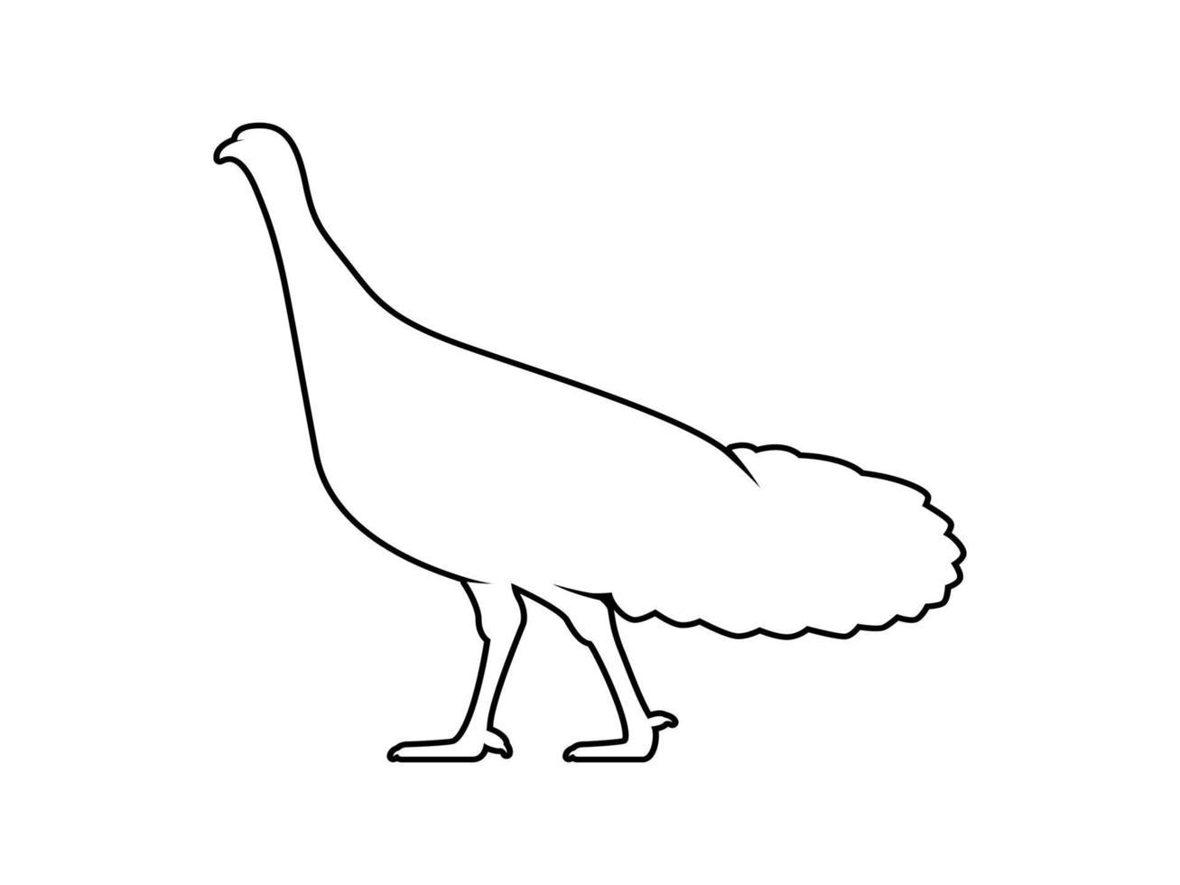 Hand Turkey Outline Printable
