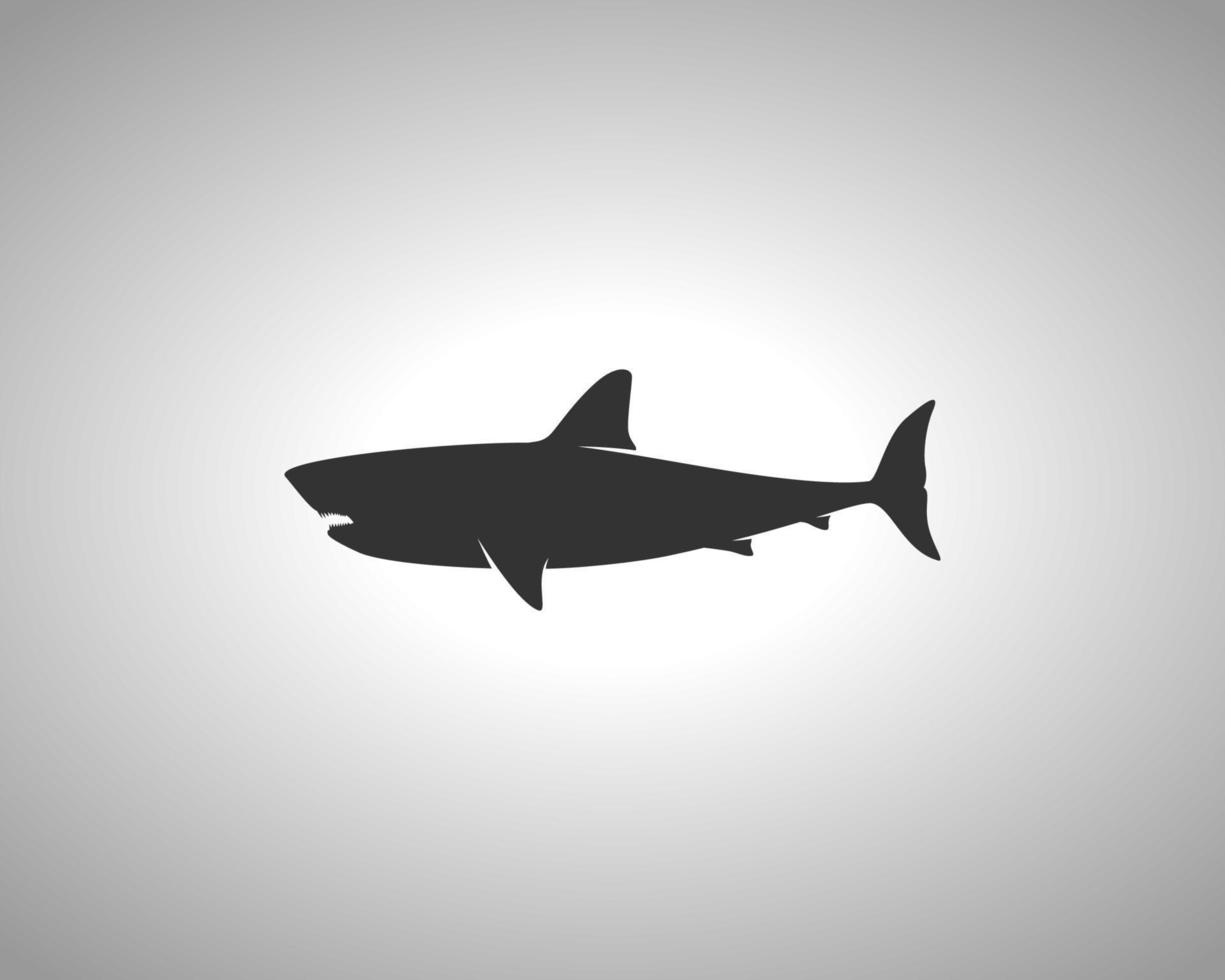 Shark Animal Silhouette vector