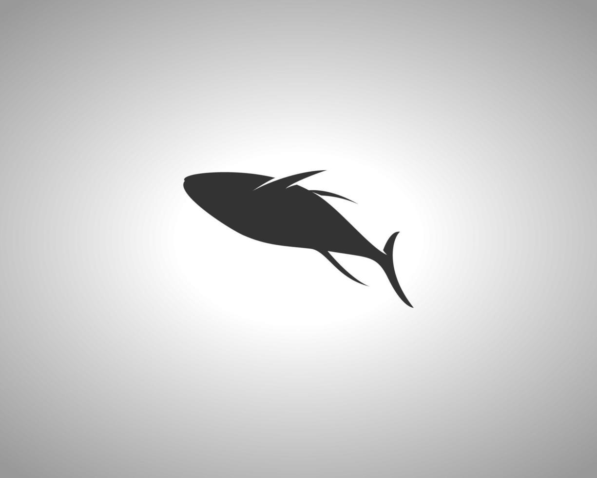 Tuna vector silhouette