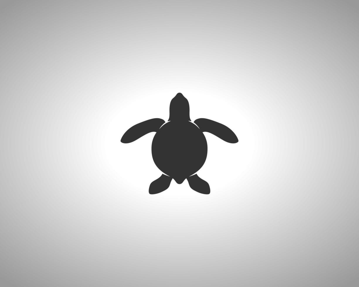 turtle vector silhouette 21623328 Vector Art at Vecteezy