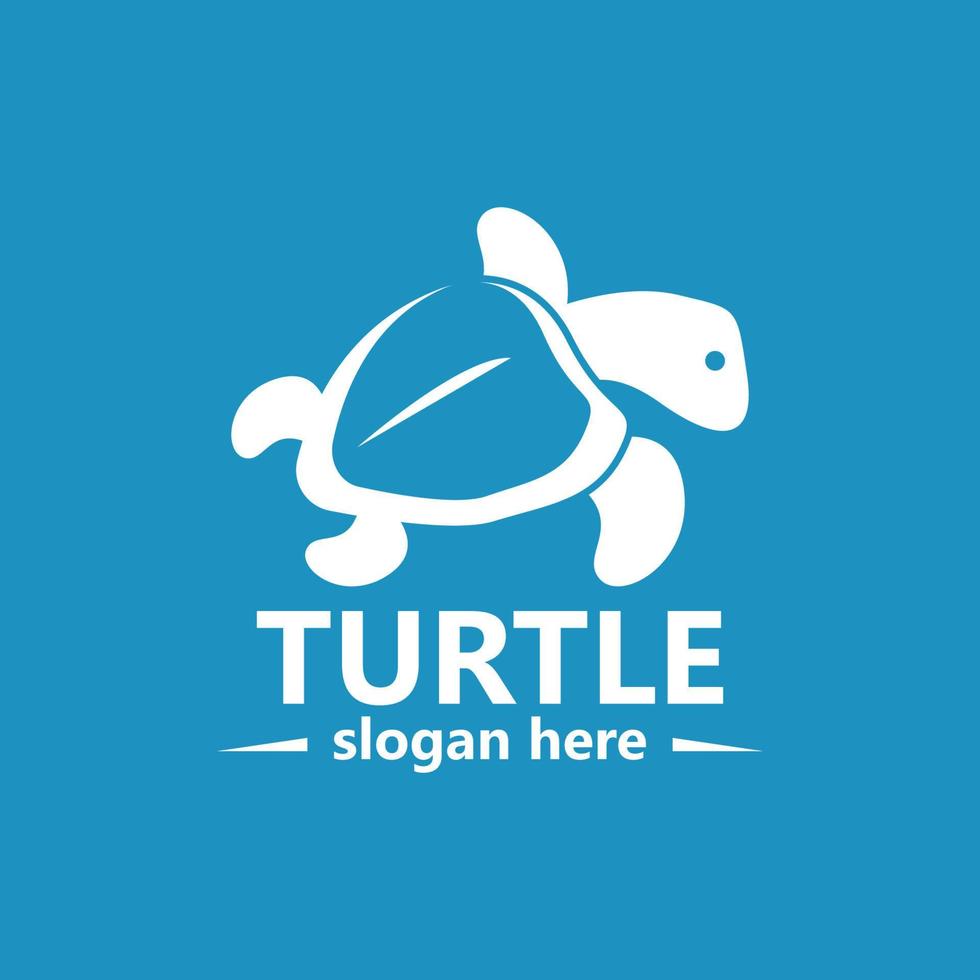 Tortuga logo imagen vector ilustración