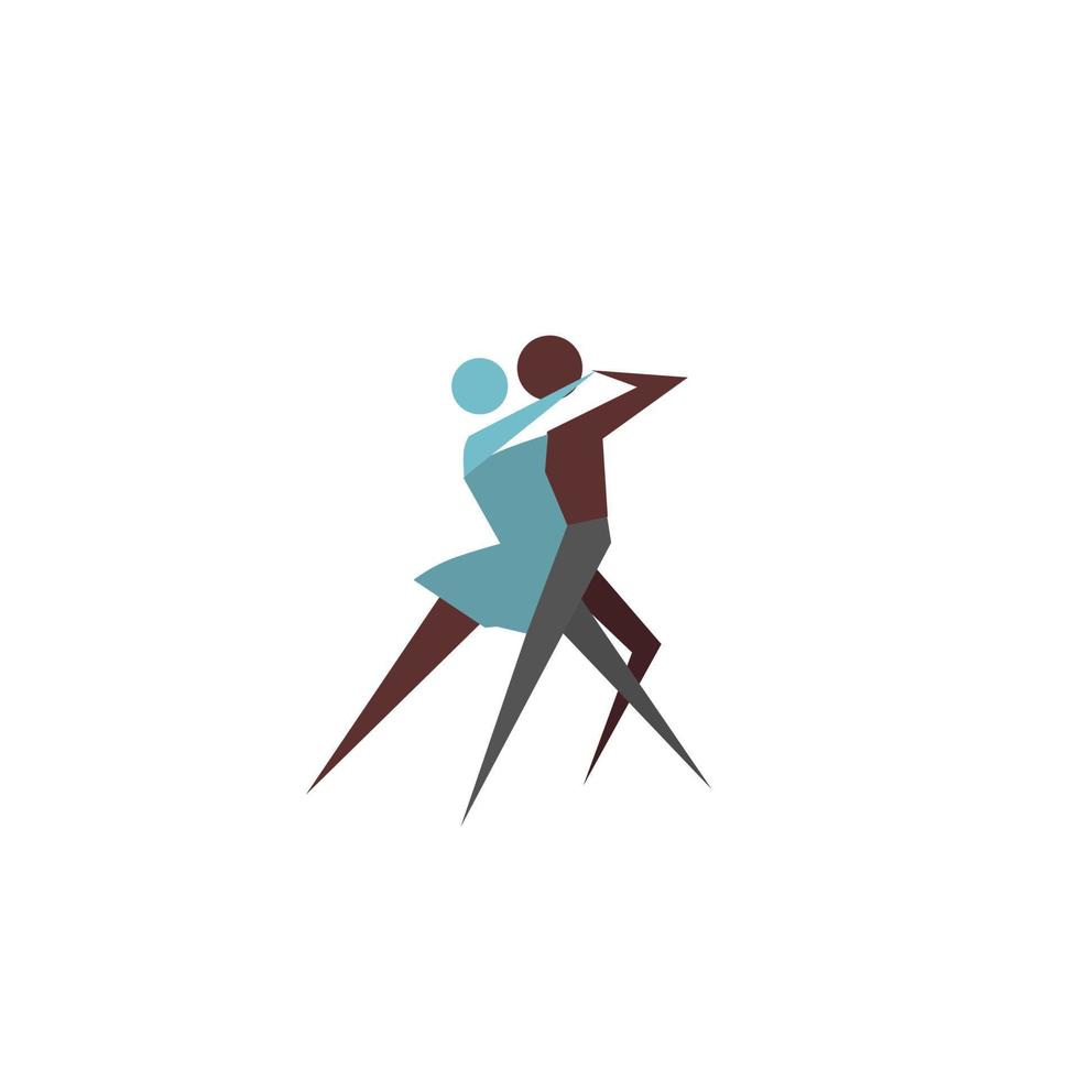 international dance day icon, simple icon dance with elegance concept vector