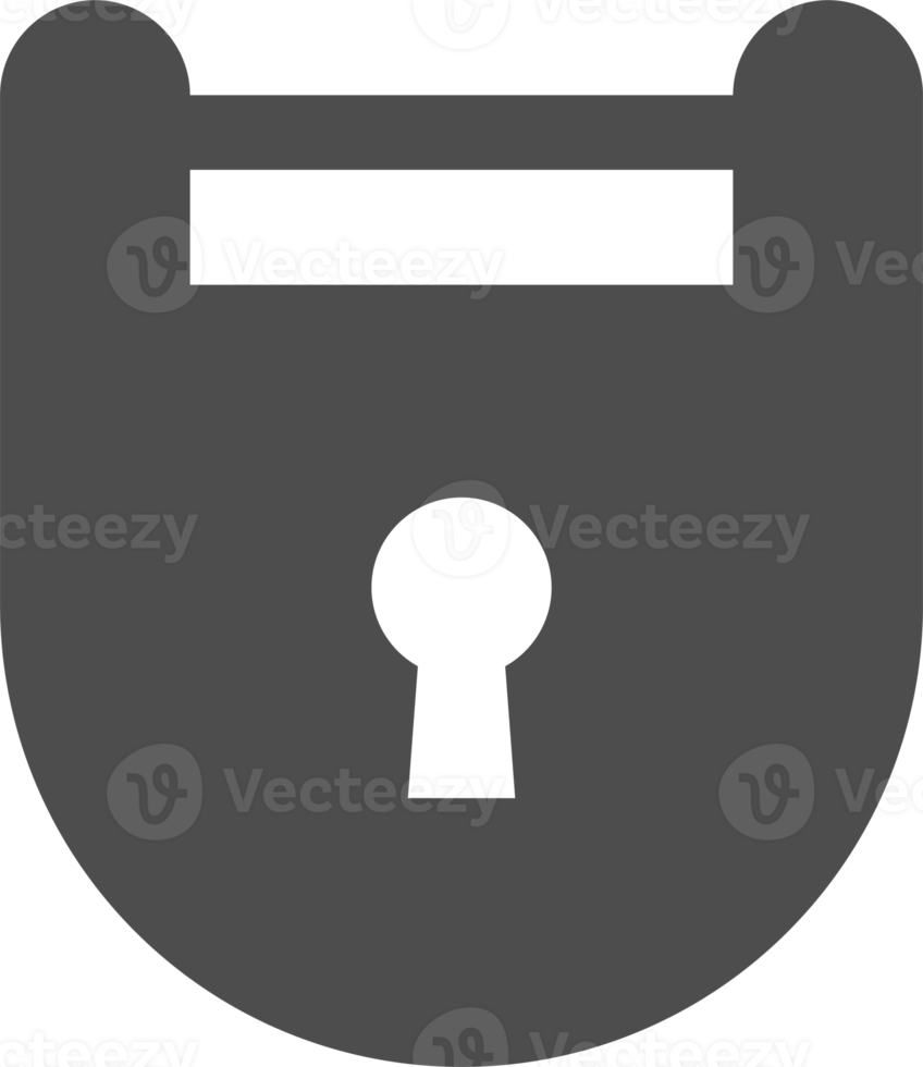 sperren und Freischalten Symbol isoliert Illustration Design. Sicherheit Symbol zum Webseite Design, Logo, App. png