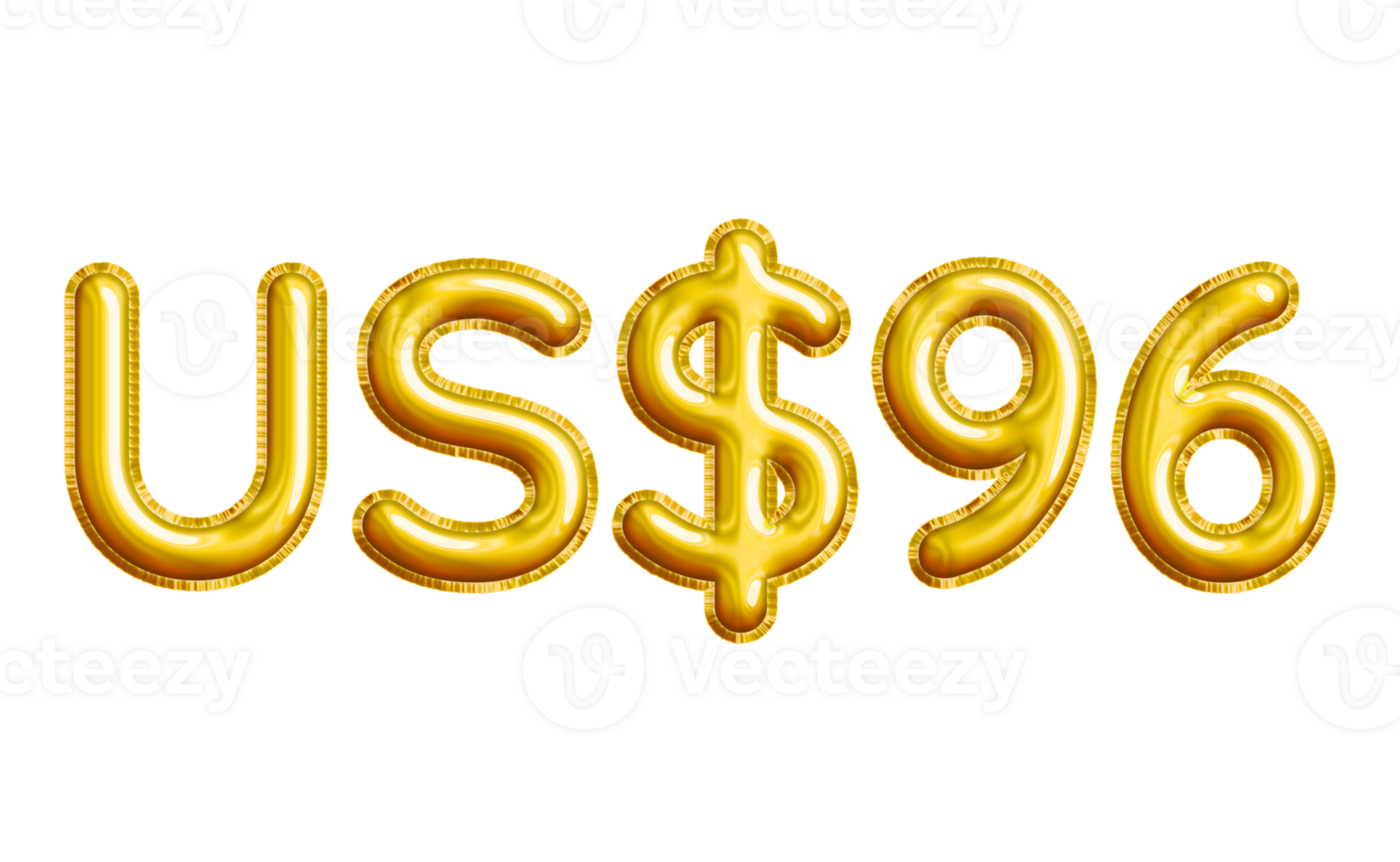 USD or United States Dollar 3D Gold Balloon. You can use this asset for your content like as USD Currency, Flyer Marketing, Banner, Promotion, Advertising, Discount Card, Pamphlet and anymore. png