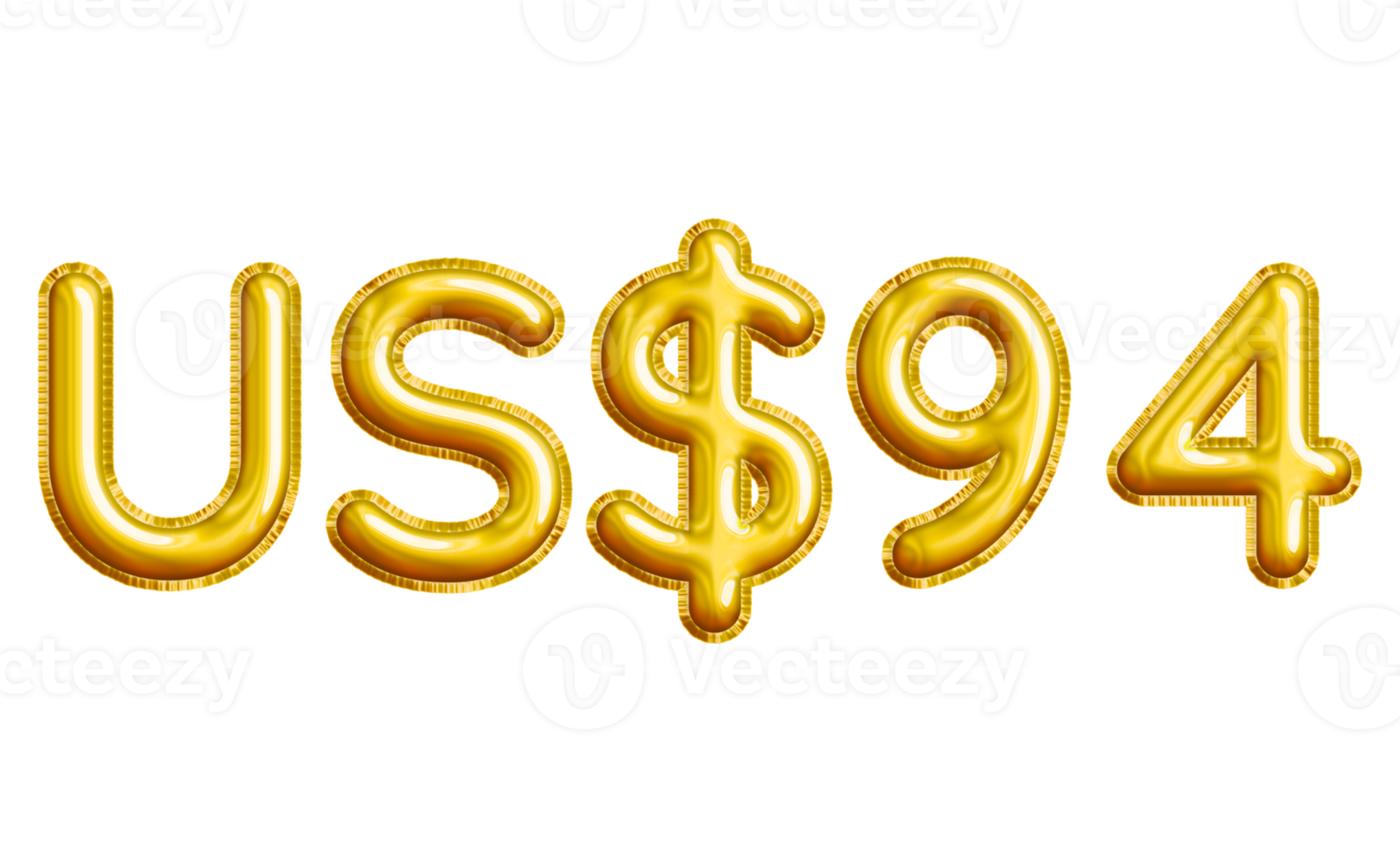 USD or United States Dollar 3D Gold Balloon. You can use this asset for your content like as USD Currency, Flyer Marketing, Banner, Promotion, Advertising, Discount Card, Pamphlet and anymore. png