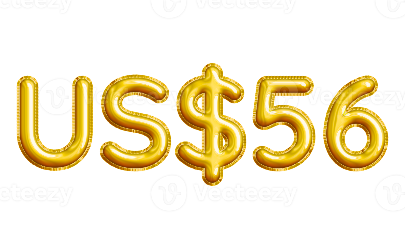 USD or United States Dollar 3D Gold Balloon. You can use this asset for your content like as USD Currency, Flyer Marketing, Banner, Promotion, Advertising, Discount Card, Pamphlet and anymore. png