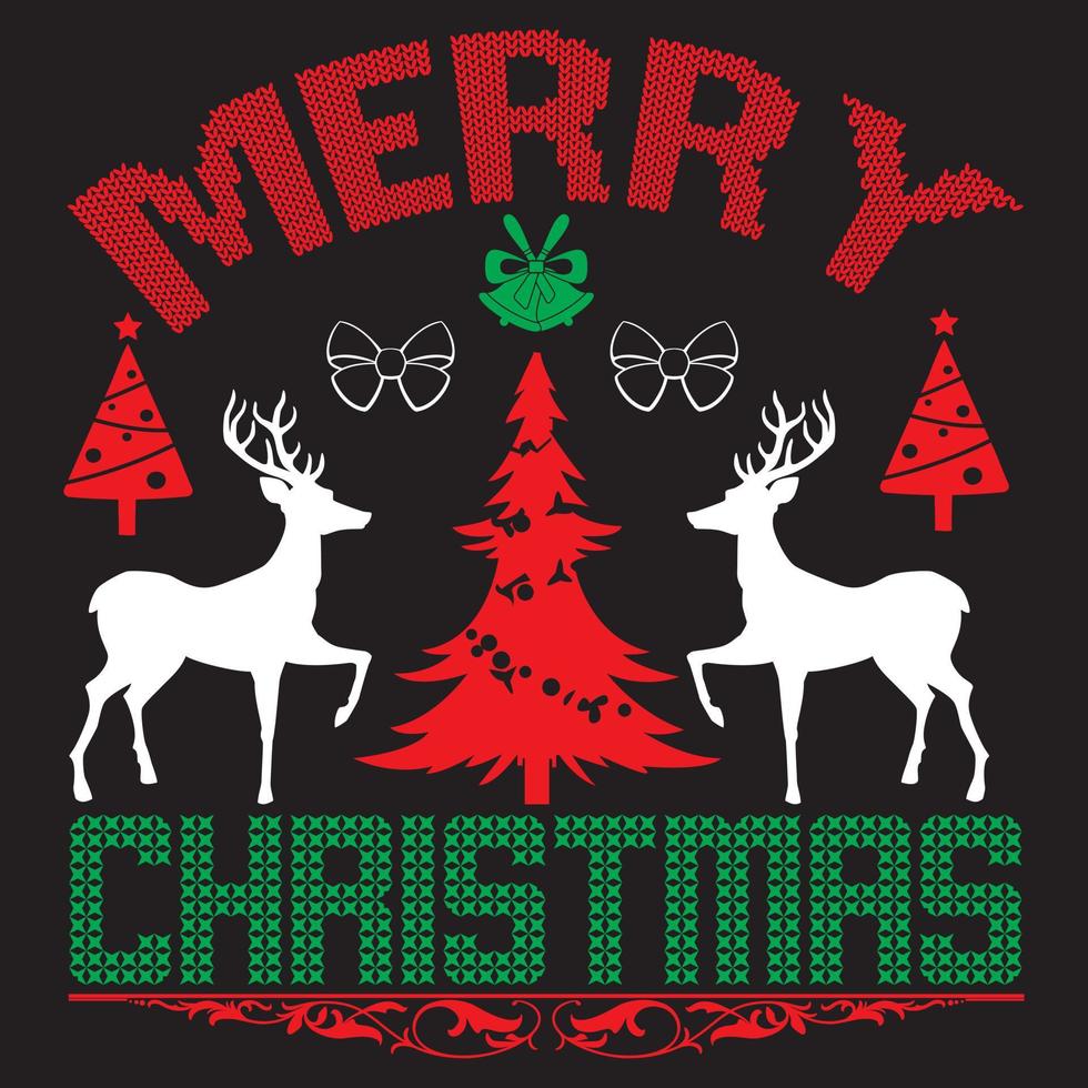 Merry Christmas vector file