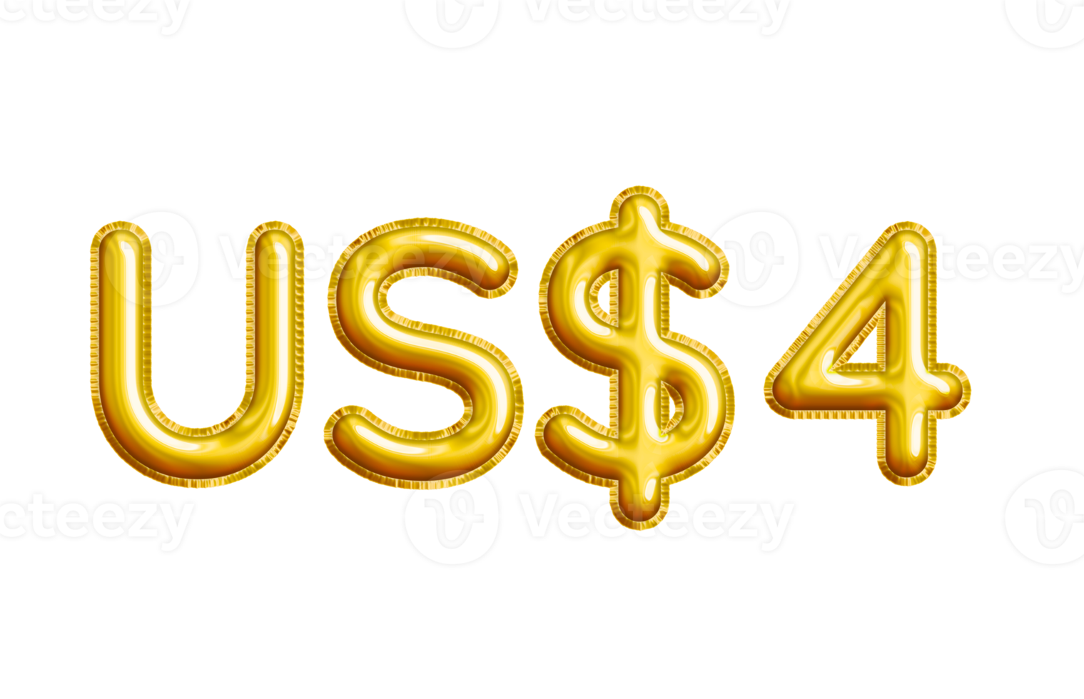 USD or United States Dollar 3D Gold Balloon. You can use this asset for your content like as USD Currency, Flyer Marketing, Banner, Promotion, Advertising, Discount Card, Pamphlet and anymore. png