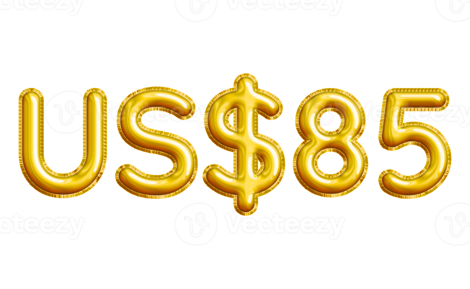 USD or United States Dollar 3D Gold Balloon. You can use this asset for your content like as USD Currency, Flyer Marketing, Banner, Promotion, Advertising, Discount Card, Pamphlet and anymore. png