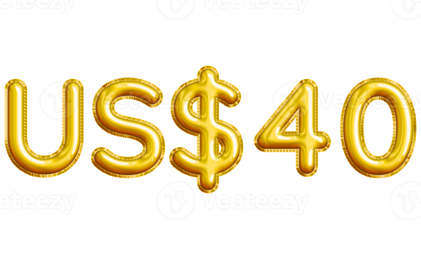 USD or United States Dollar 3D Gold Balloon. You can use this asset for your content like as USD Currency, Flyer Marketing, Banner, Promotion, Advertising, Discount Card, Pamphlet and anymore. png