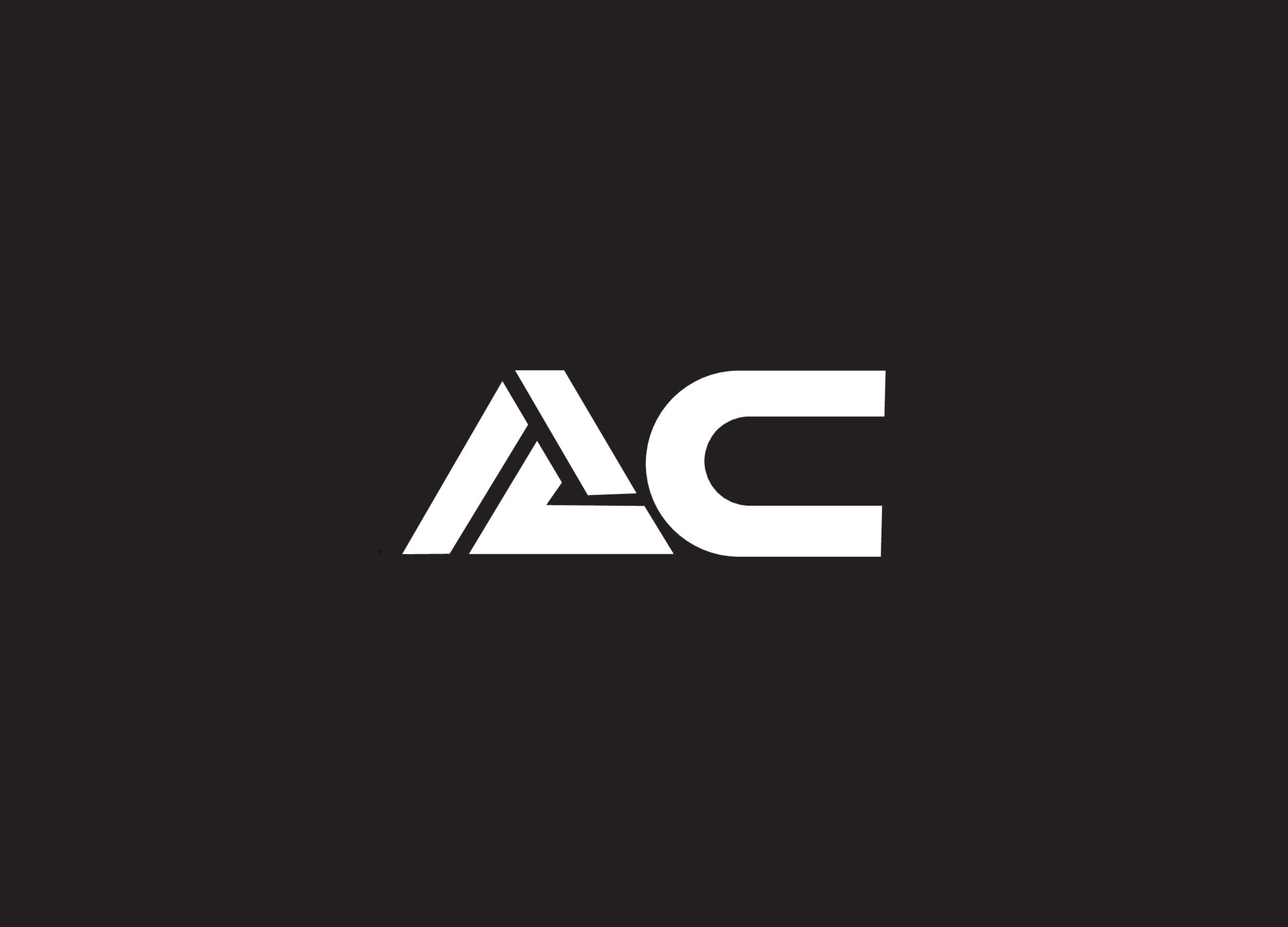AC elegant logo template logo design 21624413 Vector Art at Vecteezy