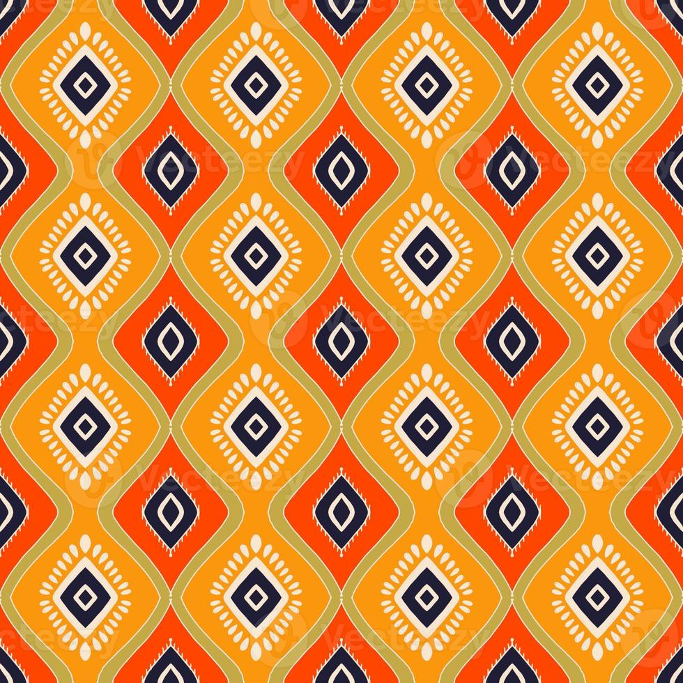 ethnic ikat patterns geometric native tribal boho motif aztec textile fabric carpet mandalas african American india flower photo