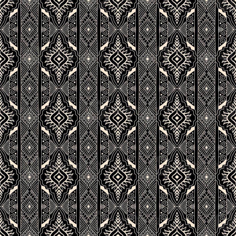 ethnic ikat patterns geometric native tribal boho motif aztec textile fabric carpet mandalas african American india flower photo