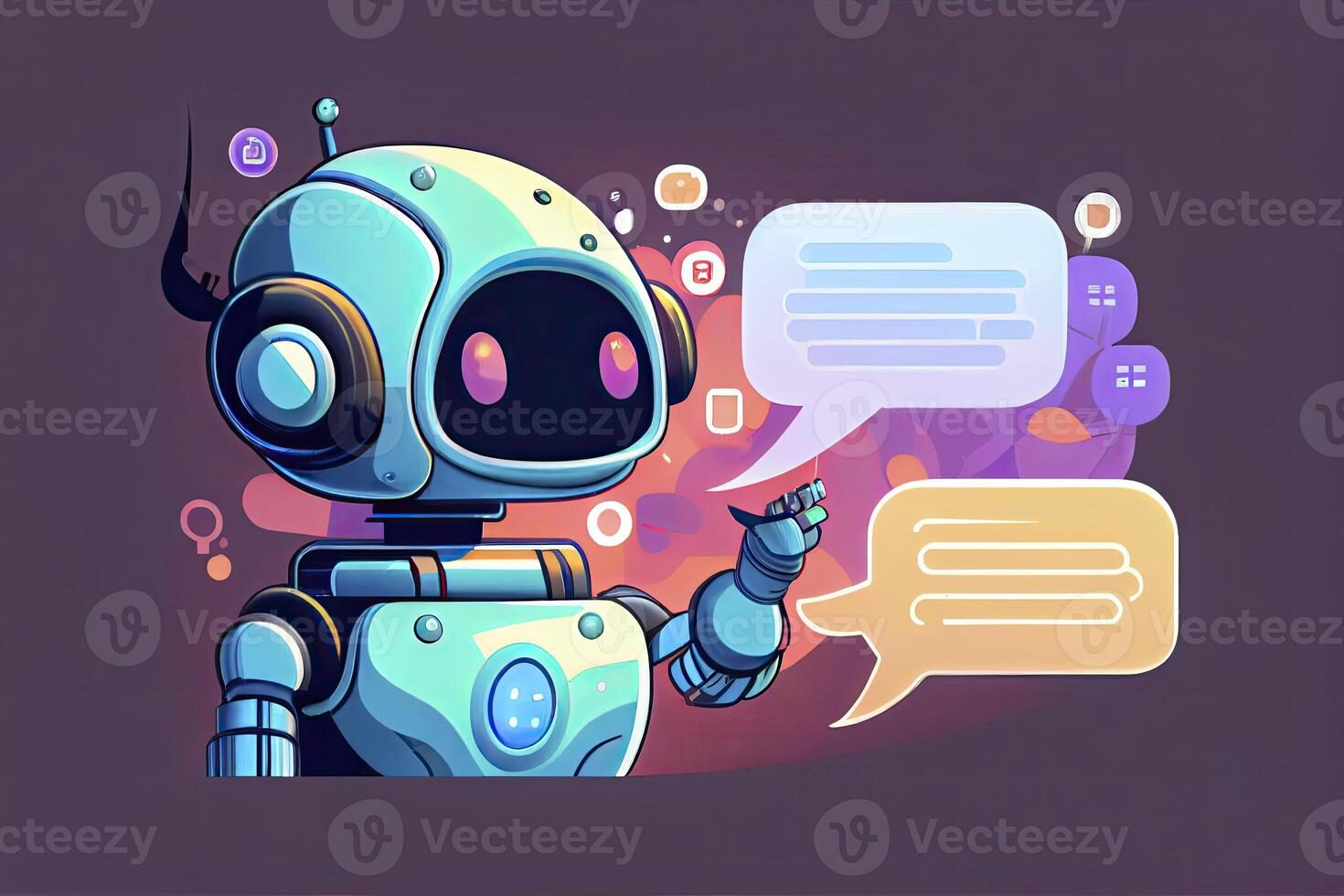 System Artificial intelligence ChatGPT Chat Bot AI , Technology smart ...