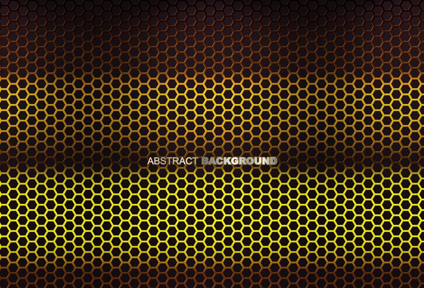 Abstract color light hexagon line in dark modern luxury futuristic background vector illustration