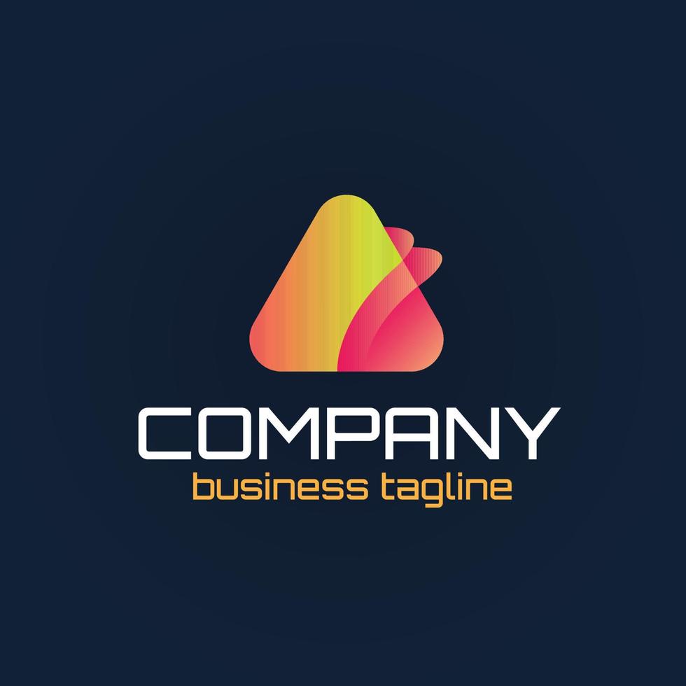 Abstract Modern Logo Design vector