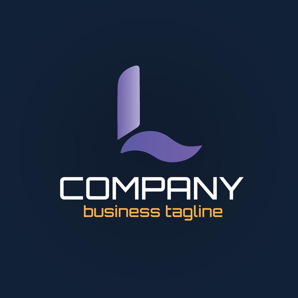 Abstract Modern Logo Design vector