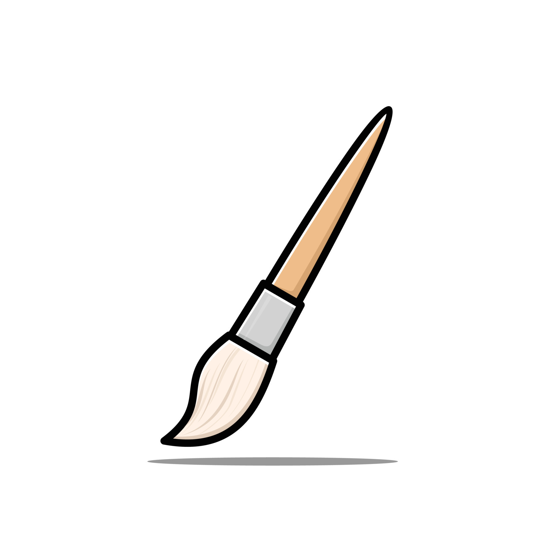 Paint Brush. Paint brush icons. Paint brush simple sign. Paint brush