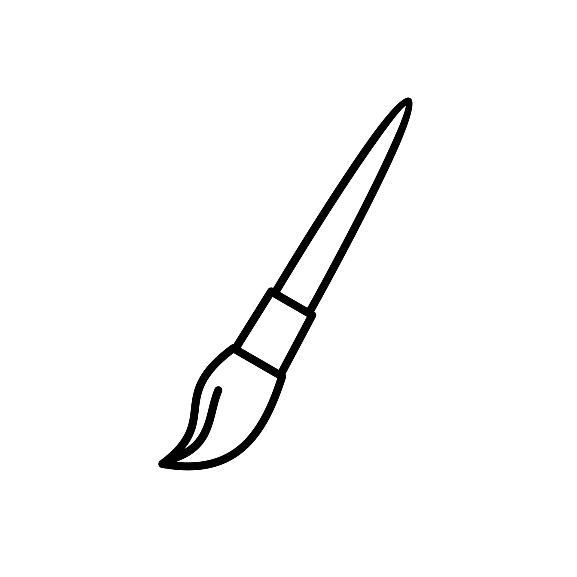 Paint Brush. Paint brush icons. Paint brush simple sign. Paint brush  outline icon isolated. Paint brush art symbols. Paint brush vector design  illustration. 21626637 Vector Art at Vecteezy