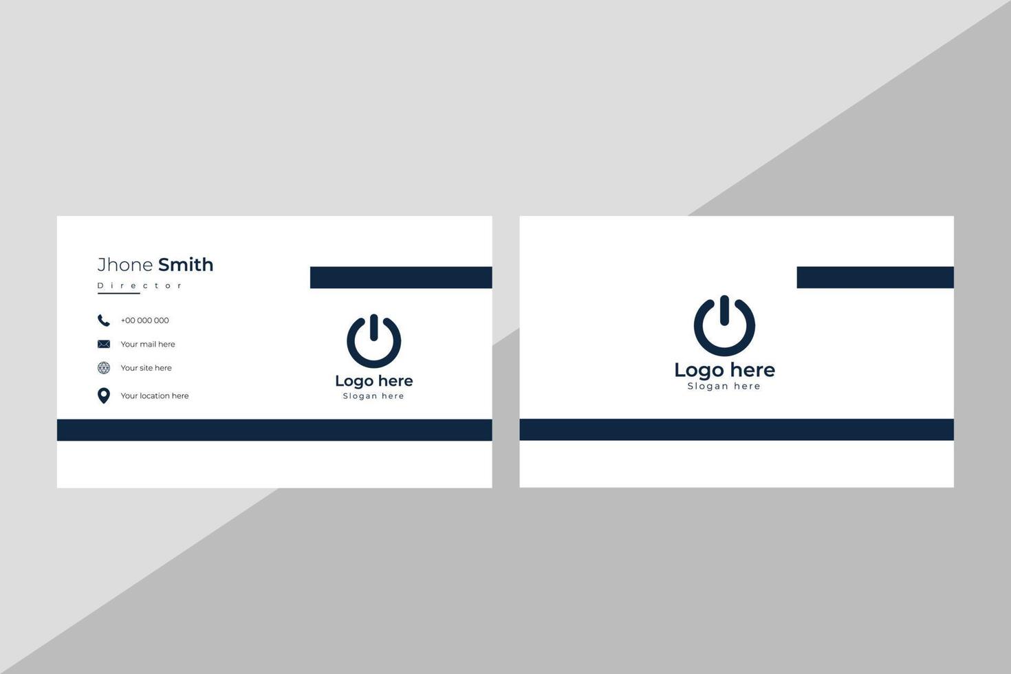 Business Card Template vector