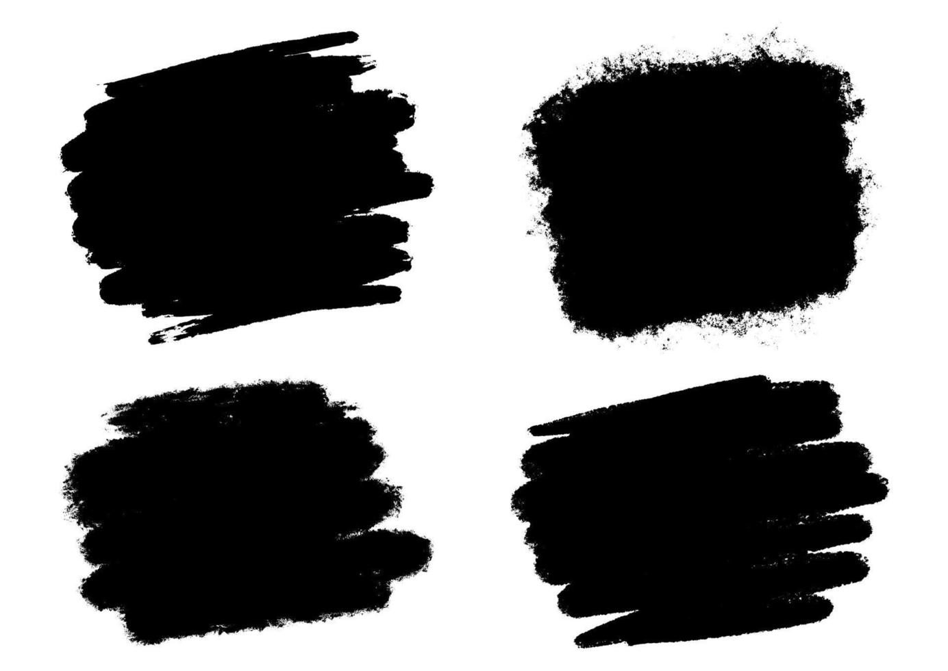 collection of grunge backgrounds vector