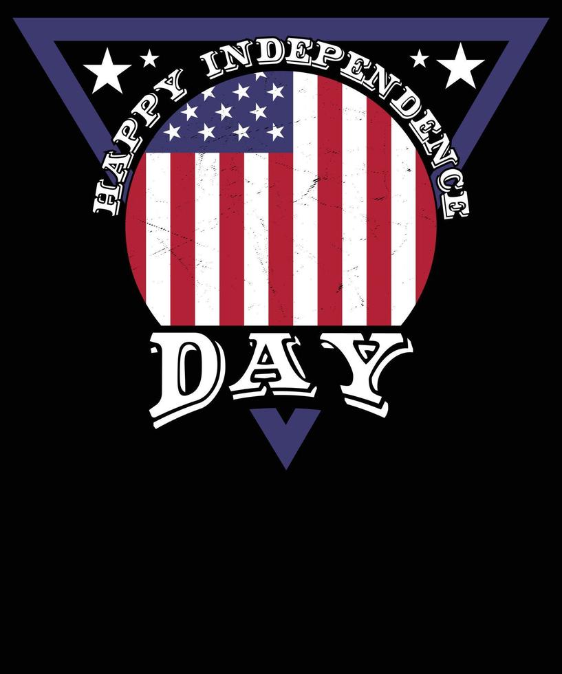 Happy 4th of July t shirts design, Vector graphic, typographic T-Shirt Design