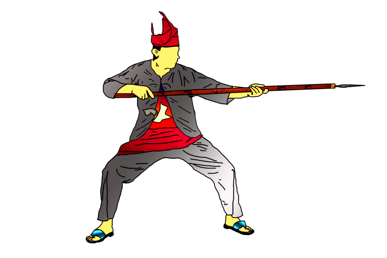 icône de martial art appel silat png