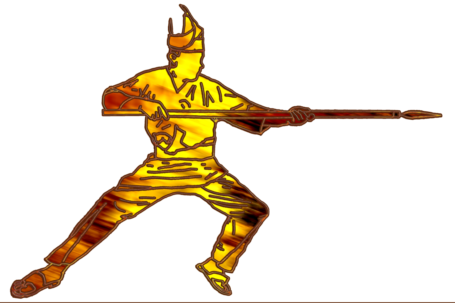 icon of martial art call silat png