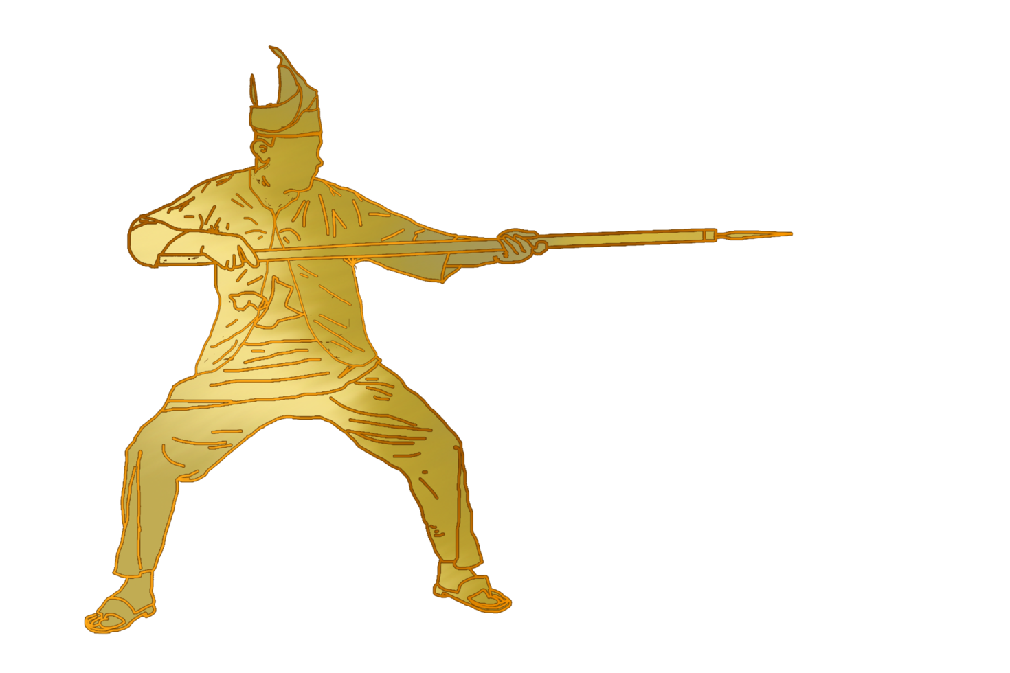 icon of martial art call silat png