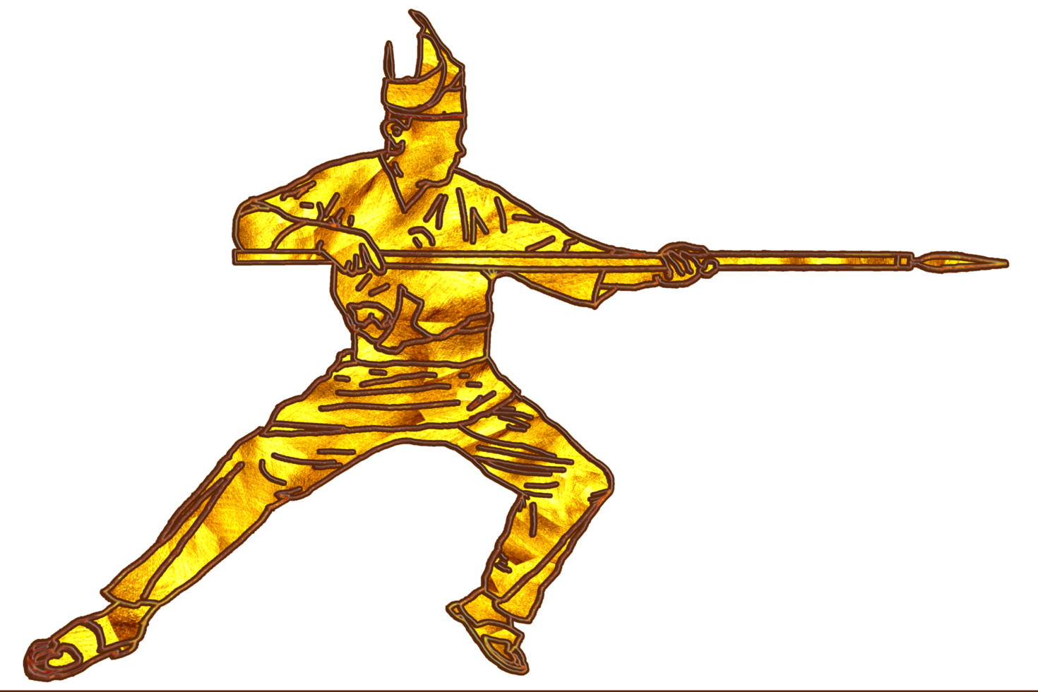 Symbol von kriegerisch Kunst Anruf silat png