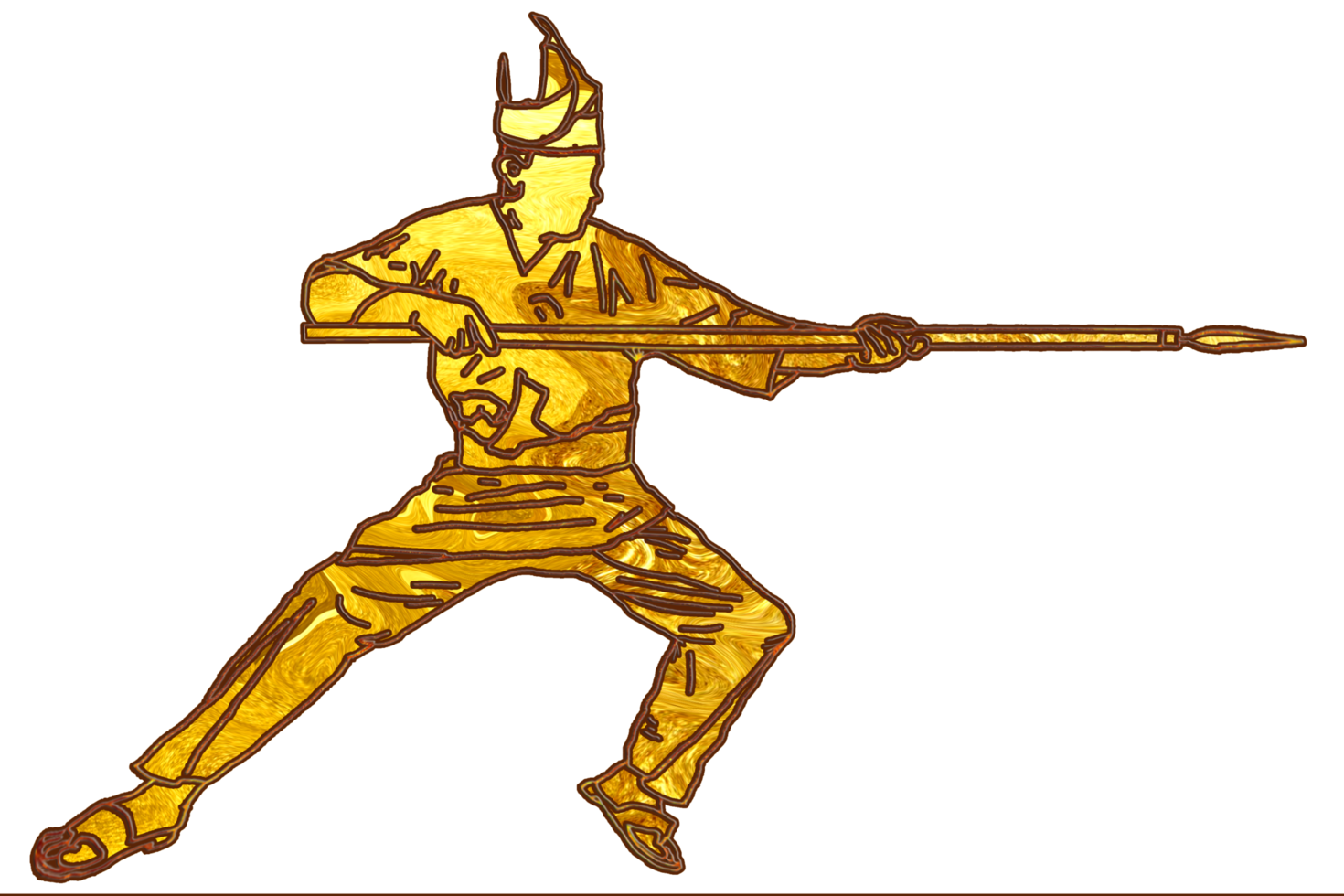 icon of martial art call silat png