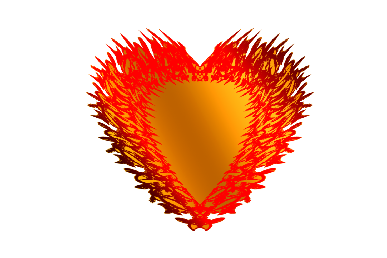 modelo símbolo de corazón y amor icono png