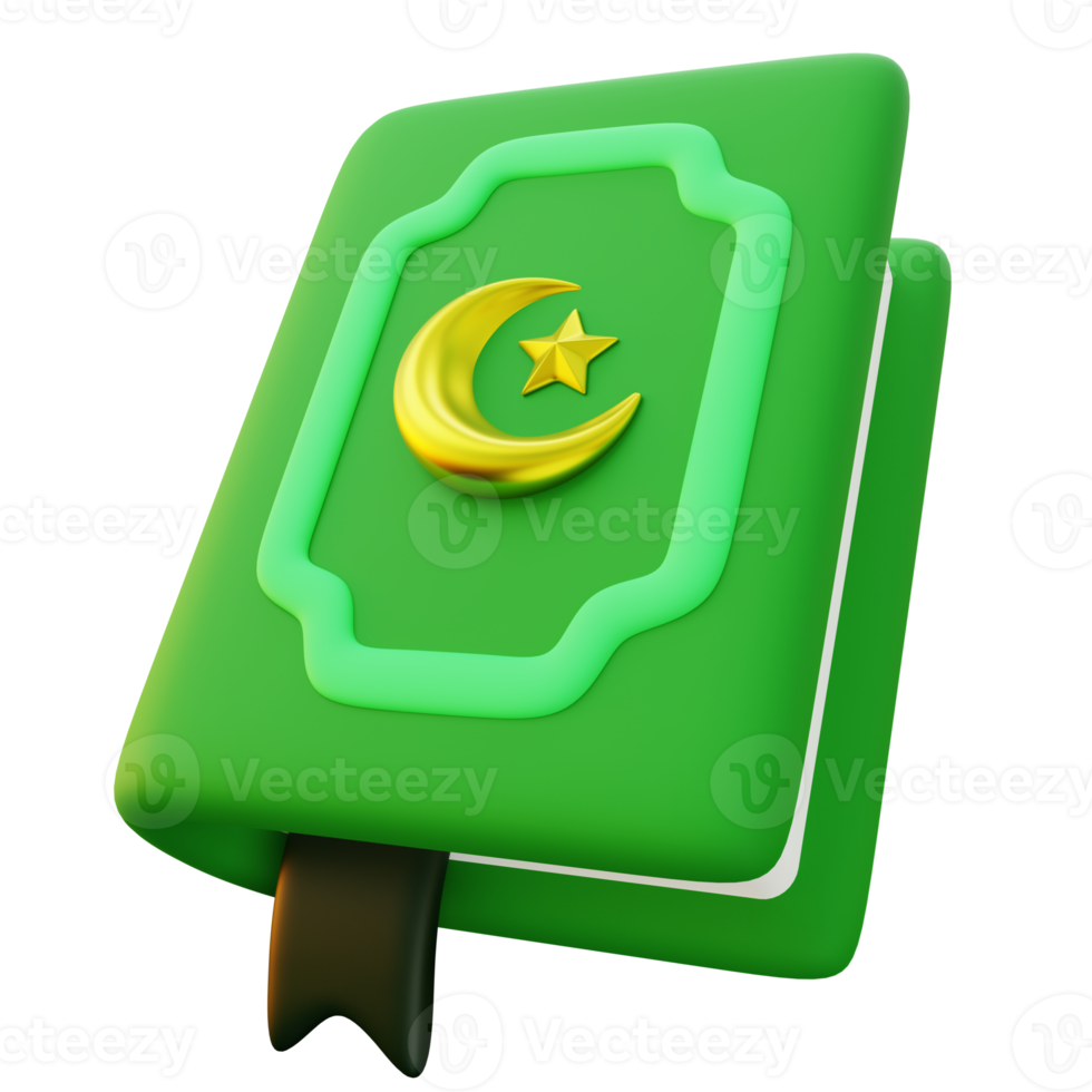 3d Illustration von Koran Schrift png