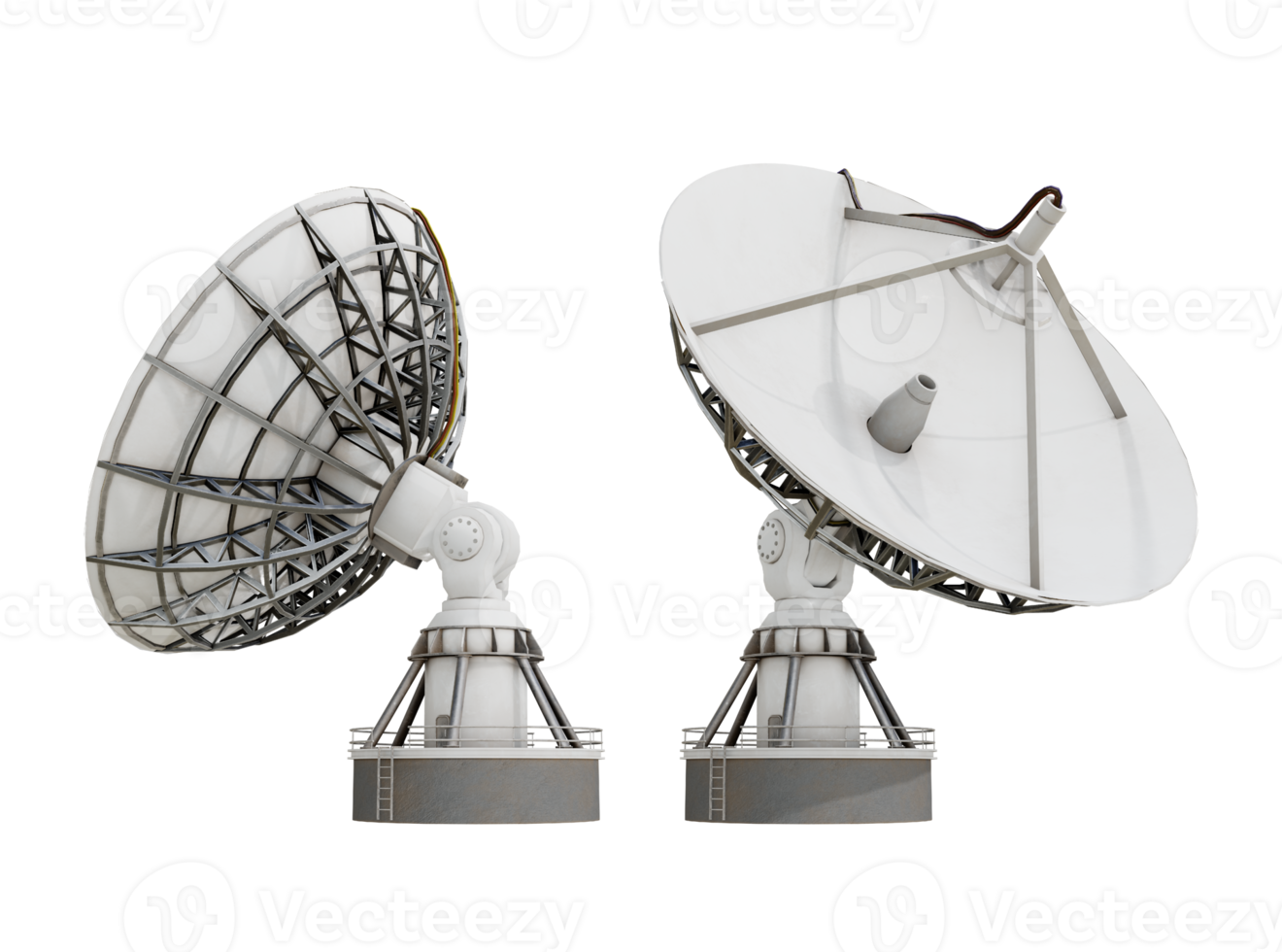 3d renderen grond satelliet roterend perspectief visie png