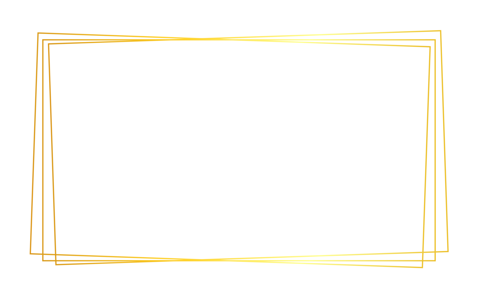 Gold Rahmen Rand png