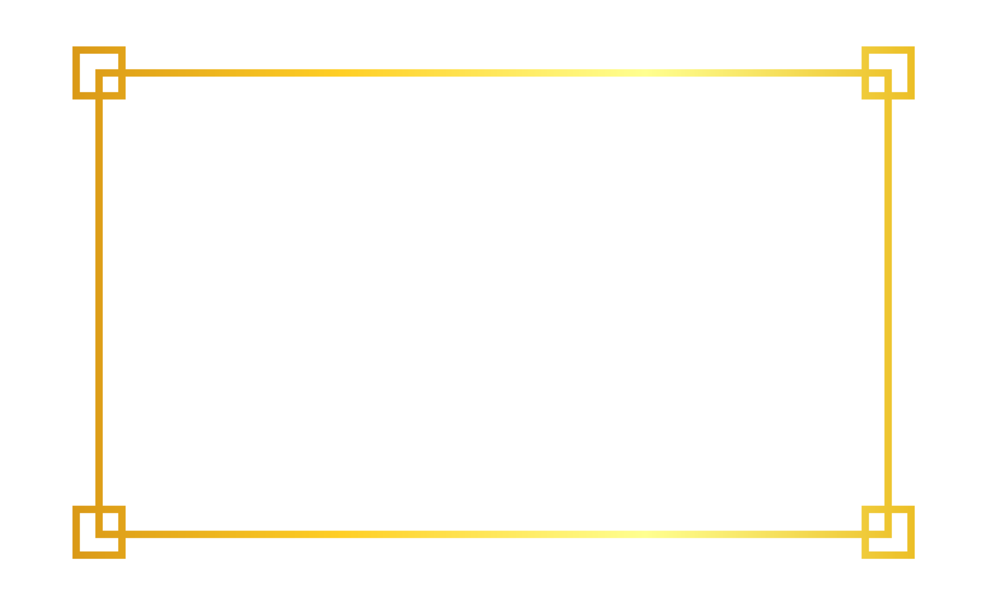 Gold Frame Border Png 21630443 Png