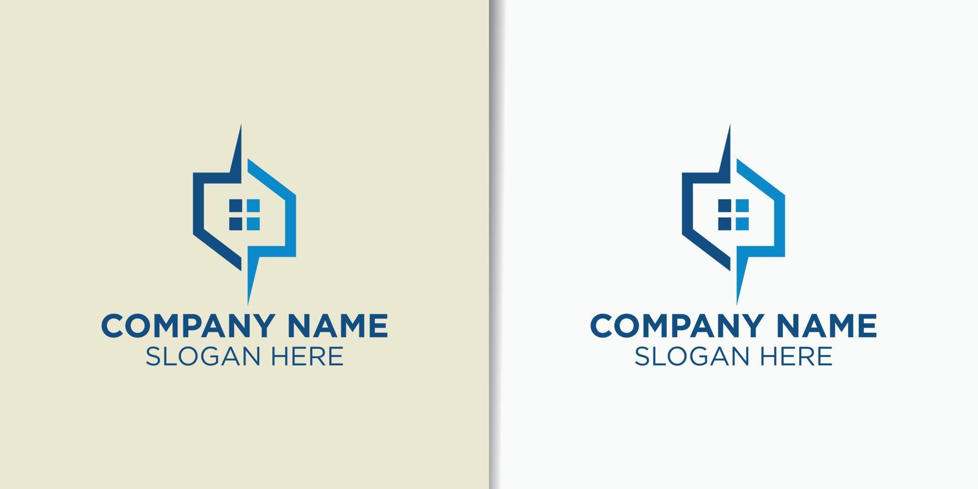 buy and sell home logo design vector, building and construction logo design template 21631021