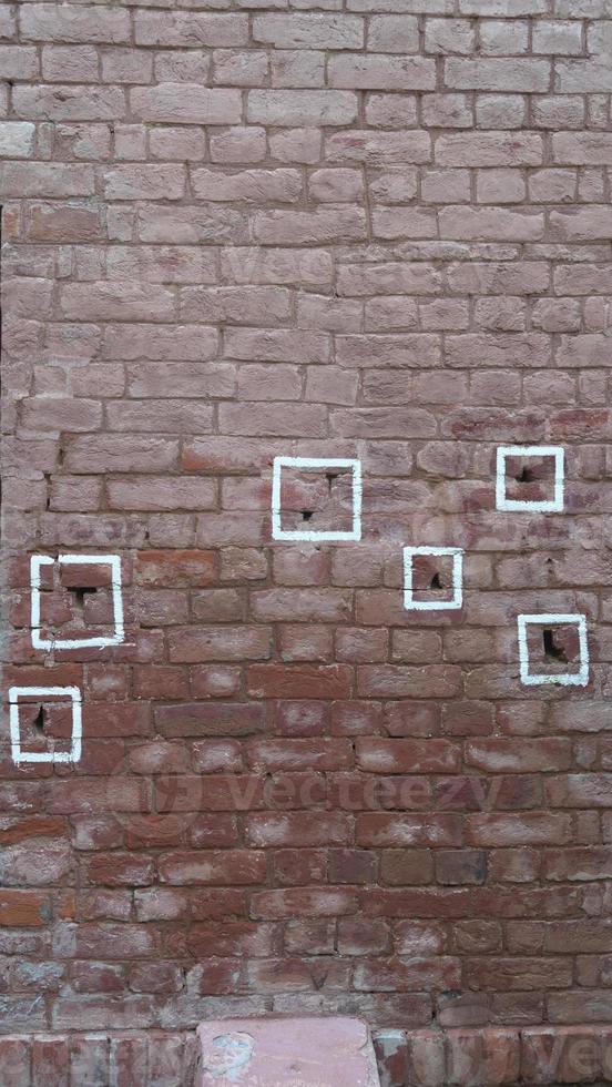 pattern of the bullet mark at jallianwala bagh at amritsar photo