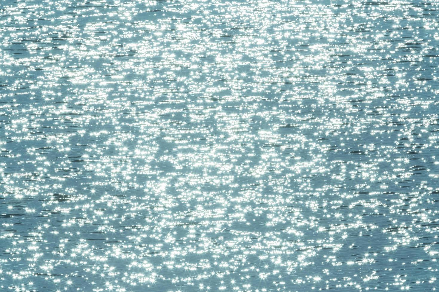 turquoise abstract sunshine on water background photo