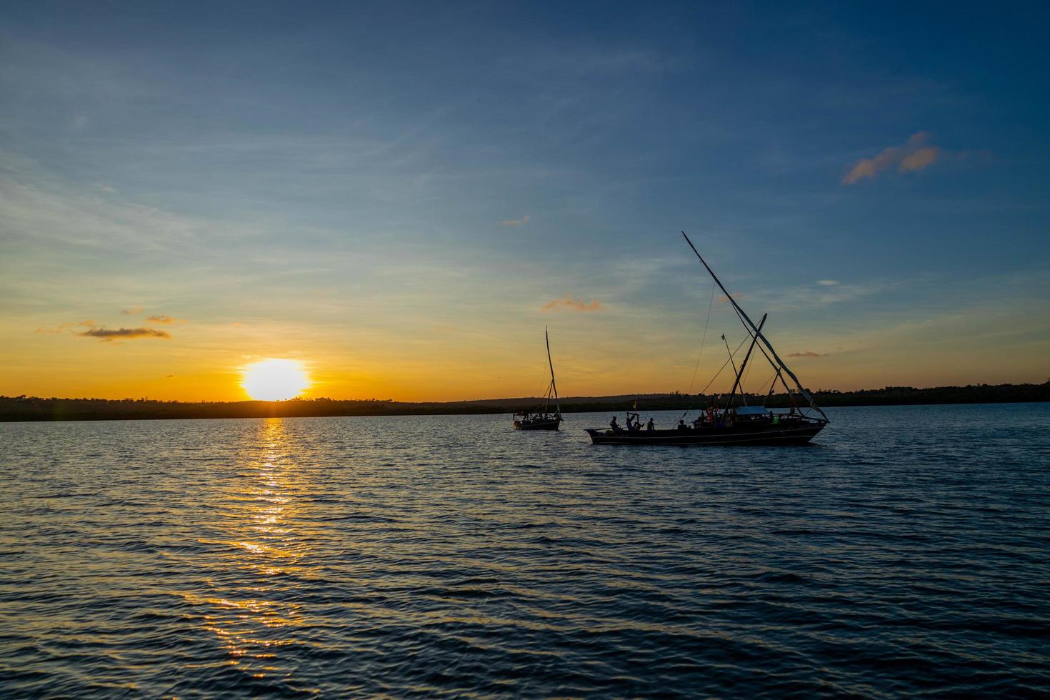 Sunset at Sea photo