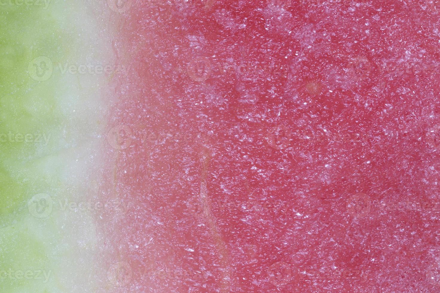 cut of red ripe watermelon photo