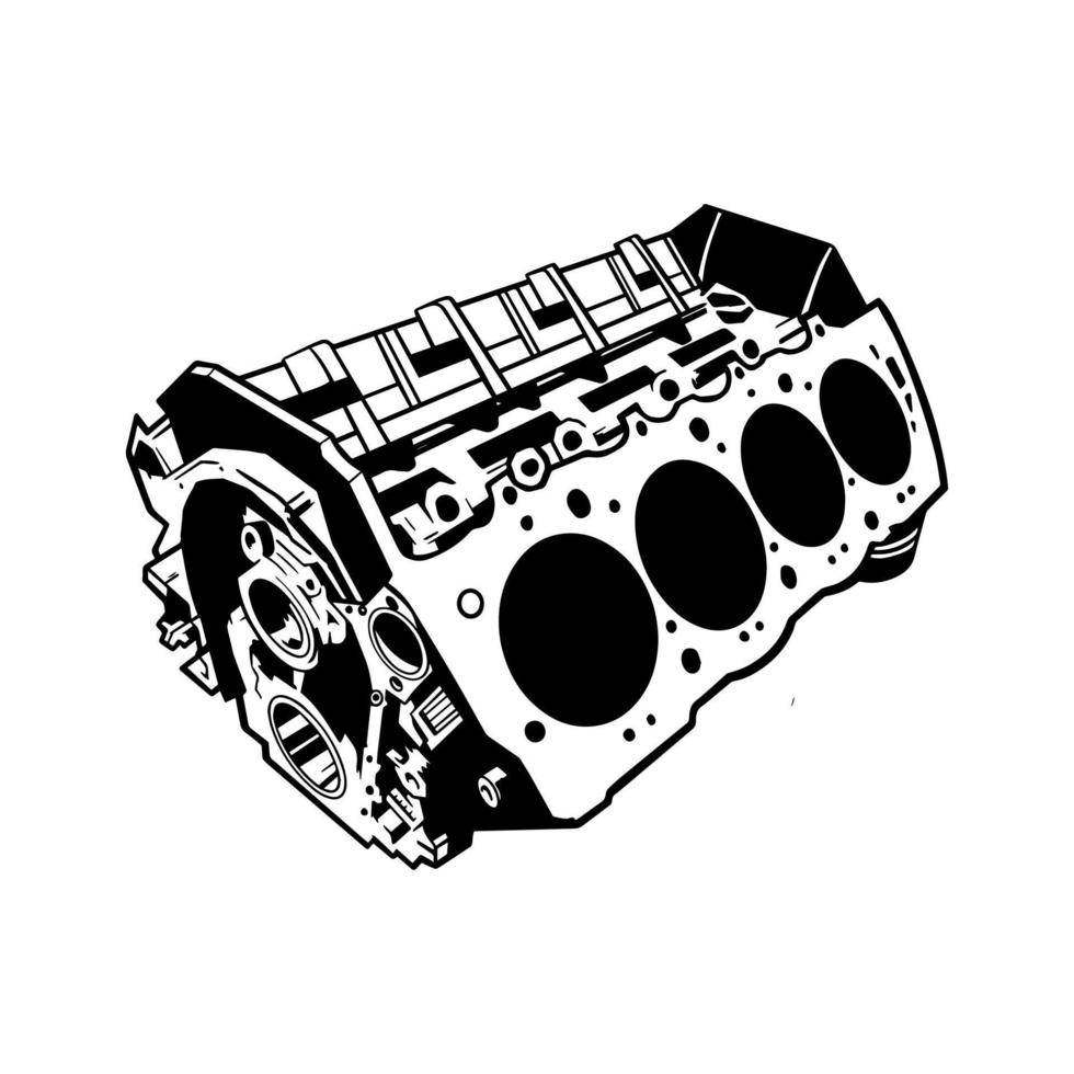 Engine Motor Machine 21634937 Vector Art at Vecteezy