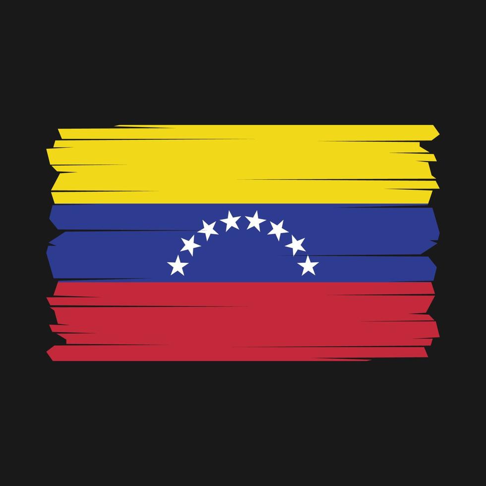 Venezuela Flag Vector Illustration